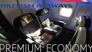 BRITISH AIRWAYS PREMIUM ECONOMY HONEST REVIEW [upl. by Sivie]