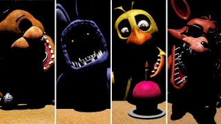 Animatronic Salvage  All Withered Levels amp Golden Freddy Directors Cut [upl. by Noteek990]