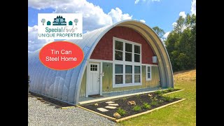 TIN CAN  Rare Eco Friendly Steel Home [upl. by Benedick]