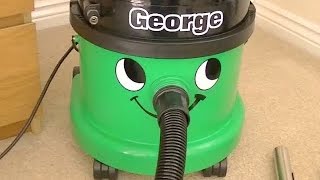 Numatic George GVE 370 WetDry Vacuum Cleaner Demonstration [upl. by Mcgray387]