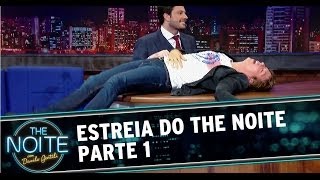 Estreia do The Noite Com Danilo Gentili HD  Parte 1 [upl. by Ebneter]