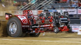 Unlimited Modified Tractors pulling at Benson June 1 2018 [upl. by Madora]