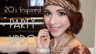 20s Inspired Party Updo [upl. by Ibloc891]