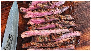 Flank Steak marinieren  die leckerste Steak Marinade [upl. by Anorahs]