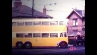 Newcastle Trolley Bus 1960s [upl. by Dahij733]