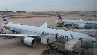 American Airlines Premium Economy Madrid to Dallas [upl. by Yrrat]