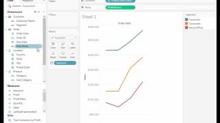 How to show Summary and Detail together in Tableau [upl. by Oralle]