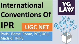 International Convention of IPR  YG LAW [upl. by Ibok]