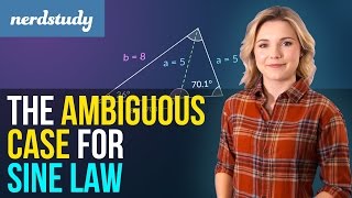 The Ambiguous Case for Sine Law  Nerdstudy [upl. by Jehovah513]