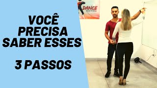 3 Passos básicos para dançar sertanejo [upl. by Eedeed]