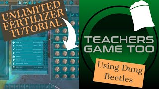 UNLIMITED FERTILIZER TUTORIAL With dung beetles [upl. by Devina172]