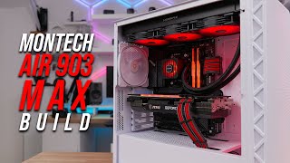 Montech AIR 903 MAX PC Build Timelapse [upl. by Audly]