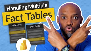 Handling MULTIPLE fact tables in Power BI [upl. by Enuj263]