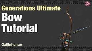 MHGU Bow Tutorial [upl. by Reginald]