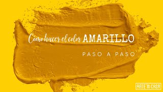 Cómo hacer el color amarillo [upl. by Freiman]