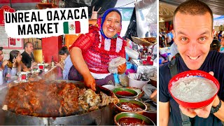 BEST MEXICAN STREET FOOD in Oaxaca MEXICO  Eating in Tlacolula Market Oaxaca Mexico [upl. by Jehiel657]