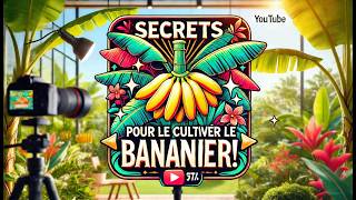 🍌 Cultiver un Bananier  Le Guide Complet de la Plantation à la Récolte 🌴🍌 [upl. by Annaeoj]