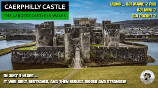 Caerphilly Castle  The Largest in Wales 2nd in Britain [upl. by Jung]