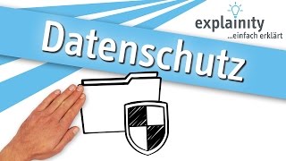 Datenschutz einfach erklärt explainity® Erklärvideo [upl. by Sharyl]