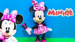 Minnie Mouse Singing Popstar a Video Toy Review [upl. by Analah664]