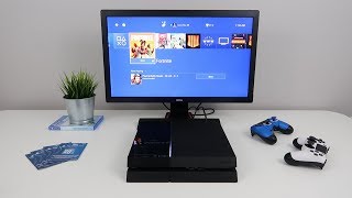 How to CONNECT PS4 to your Monitor EASY NO ADAPTERS [upl. by Ecirad]