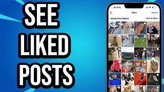 How To See Liked Posts On Instagram [upl. by Eardnoed]