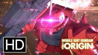 MOBILE SUIT GUNDAM THE ORIGIN Complete Series  Official Trailer [upl. by Agamemnon180]