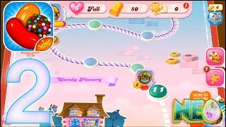 Candy Crush Saga Gameplay Walkthrough Part 2 LEVEL 11  13 COMPLETED [upl. by Killigrew]