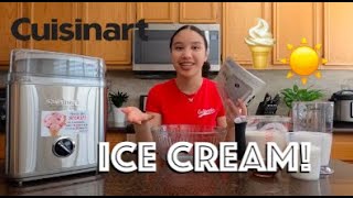 Cuisinart Frozen YogurtSorbet amp Ice Cream Maker ICE30 Series Review  NK Cookery [upl. by Madelin]