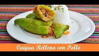 CAIGUAS RELLENAS  RECETA PERUANA  PERUVIAN DISH [upl. by Schwenk]