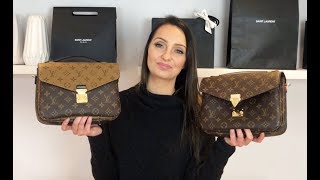 Louis Vuitton Pochette Metis Monogram Vs Reverse Monogam Review  Handbagholiccouk [upl. by Friend]