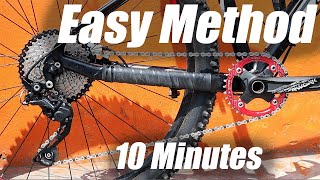 How To EASY CLEAN CHAIN and GEAR CYCLE at Home  MTB SERVICE  Cycle Rider Roy [upl. by Ativ]