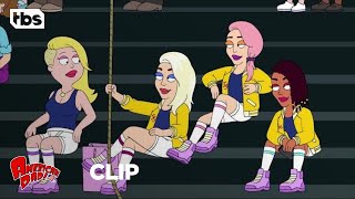 American Dad French Club Fashion Show Clip  TBS [upl. by Eleirbag]