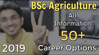 BSc Agriculture  Complete Information  50 Career Options [upl. by Cristiano]