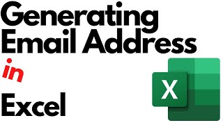 How To Create Employees Email Addresses in Excel [upl. by Kilgore]