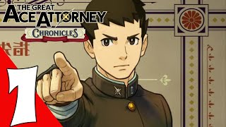 The Great Ace Attorney Chronicles Walkthrough Gameplay Part 1  No Commentary PC [upl. by Wennerholn476]