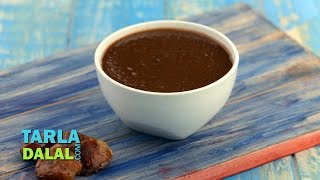 Khajur Imli Chutney Sweet Chutney by Tarla Dalal [upl. by Treble]