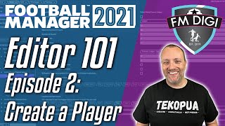 Football Manager Editor 101  Create A Player [upl. by Jacobson]