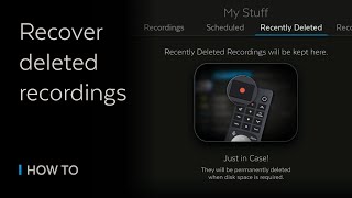 HOW TO  Recover deleted recordings [upl. by Nikral]