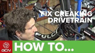 How To Fix A Creaking Bottom Bracket Or Cranks [upl. by Siron437]