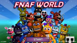 FNAF World Full Playthrough Normal Mode [upl. by Nelaf]