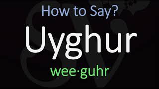 How to Pronounce Uyghur CORRECTLY Meaning amp Pronunciation [upl. by Milla674]