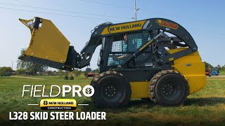 New Holland L328 Skid Steer Loader  Burnips 360 [upl. by Isiah]