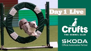 Day 1 LIVE  Crufts 2025 [upl. by Mloclam211]