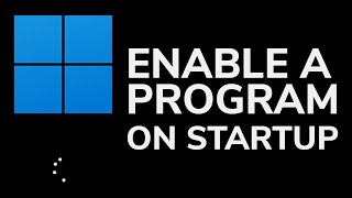 How to Run a Program on Startup in Windows 11 [upl. by Enelyar]