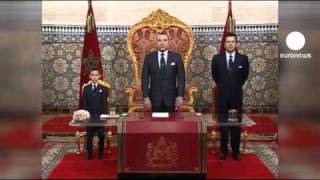 Morocco France hails the Kings speech [upl. by Bethezel]