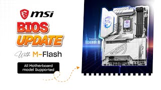 MSI How to Update BIOS using MFLASH [upl. by Dorca]