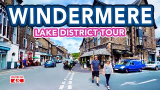 WINDERMERE TOWN Cumbria England Lake District Tour [upl. by Calderon41]