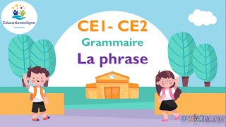 la phrase CE1  CE2  grammaire [upl. by Nivloc659]