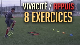 ENTRAINEMENT VIVACITÉ  FOOTBALL [upl. by Nnylacissej]